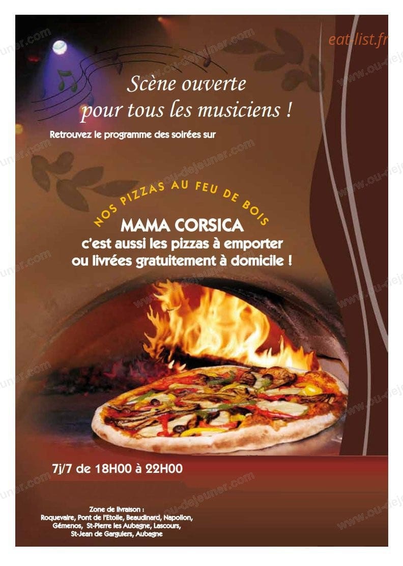 Mama Corsica — carte page 8