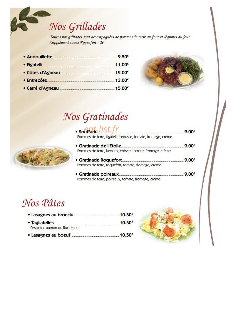Mama Corsica — carte page 3