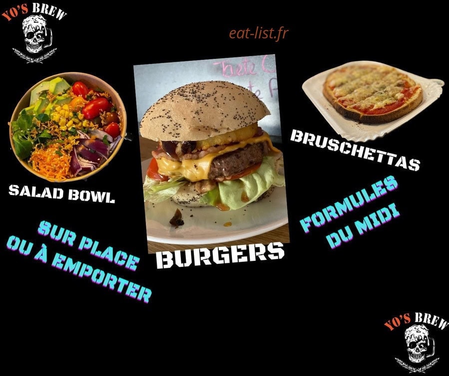 Yo's  brew — carte page 1