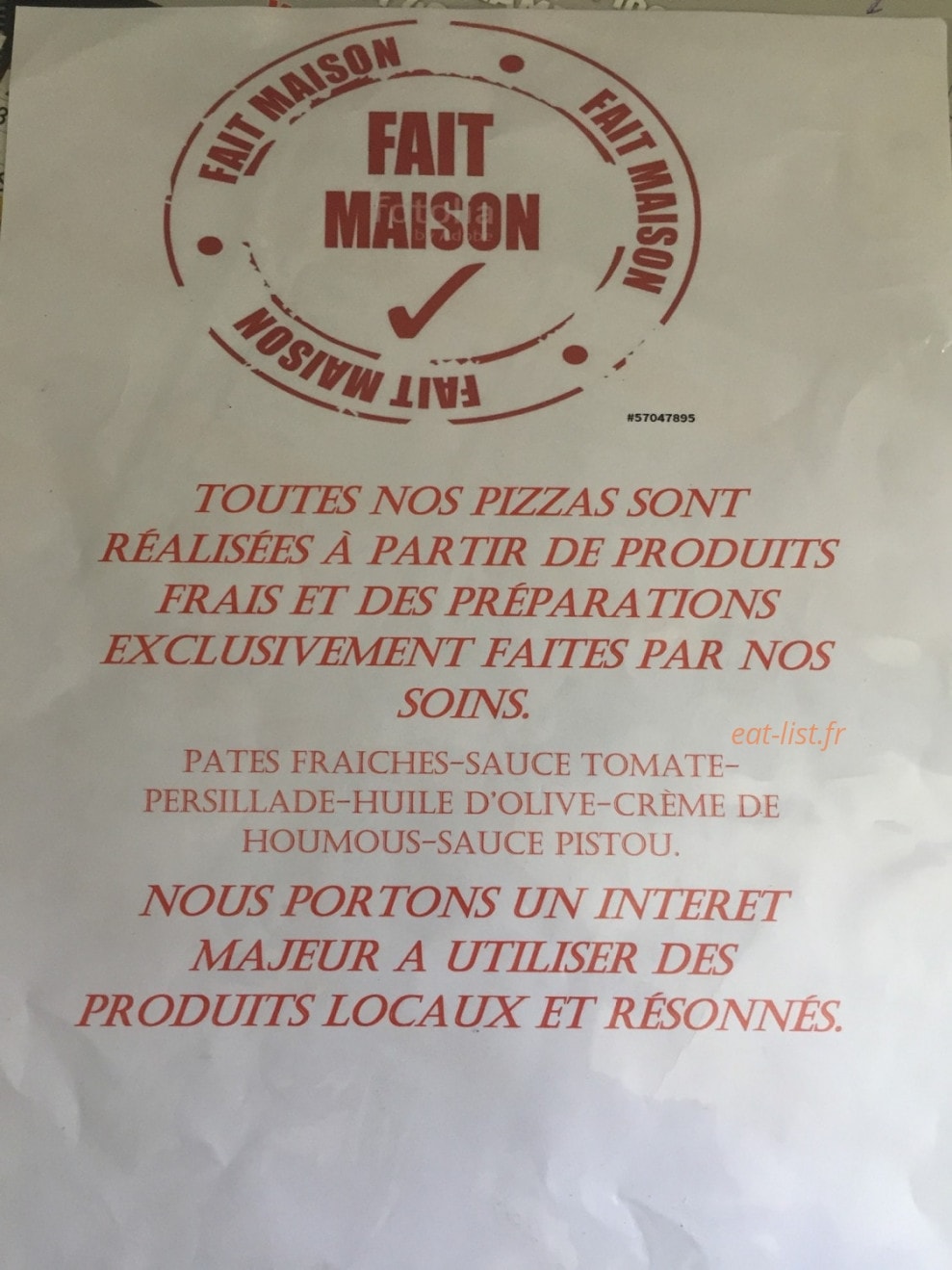 Pizza Cassie — carte page 3
