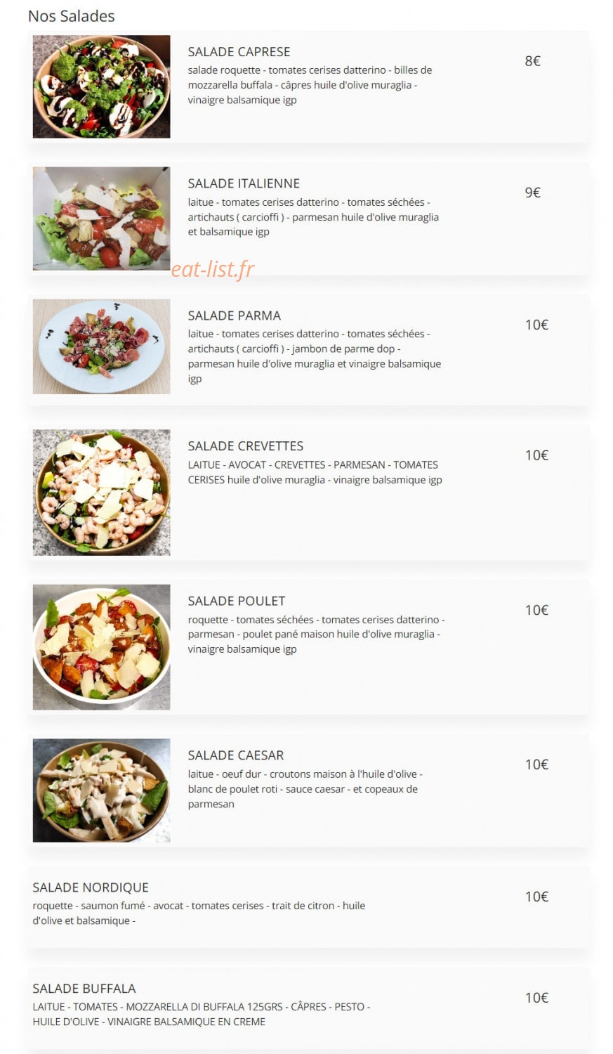 Dolci Italia — carte page 10