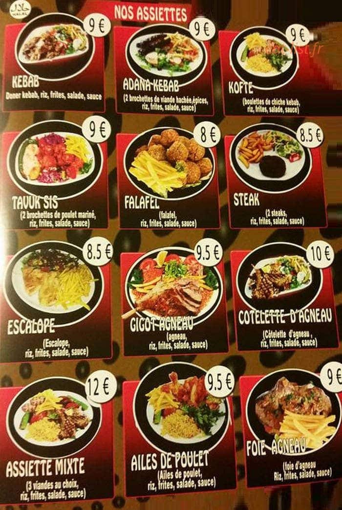Antalya Kebab — carte page 4