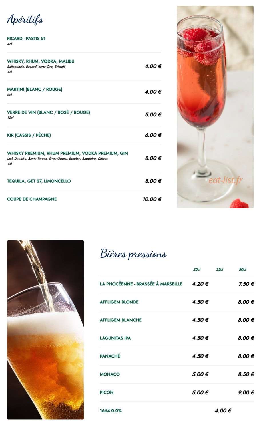 Chez Totoch — carte page 6