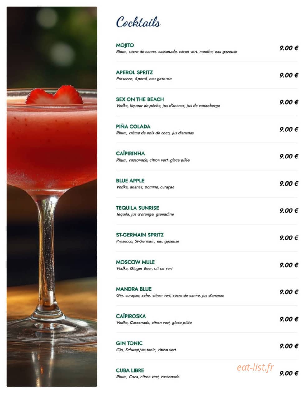 Chez Totoch — carte page 5
