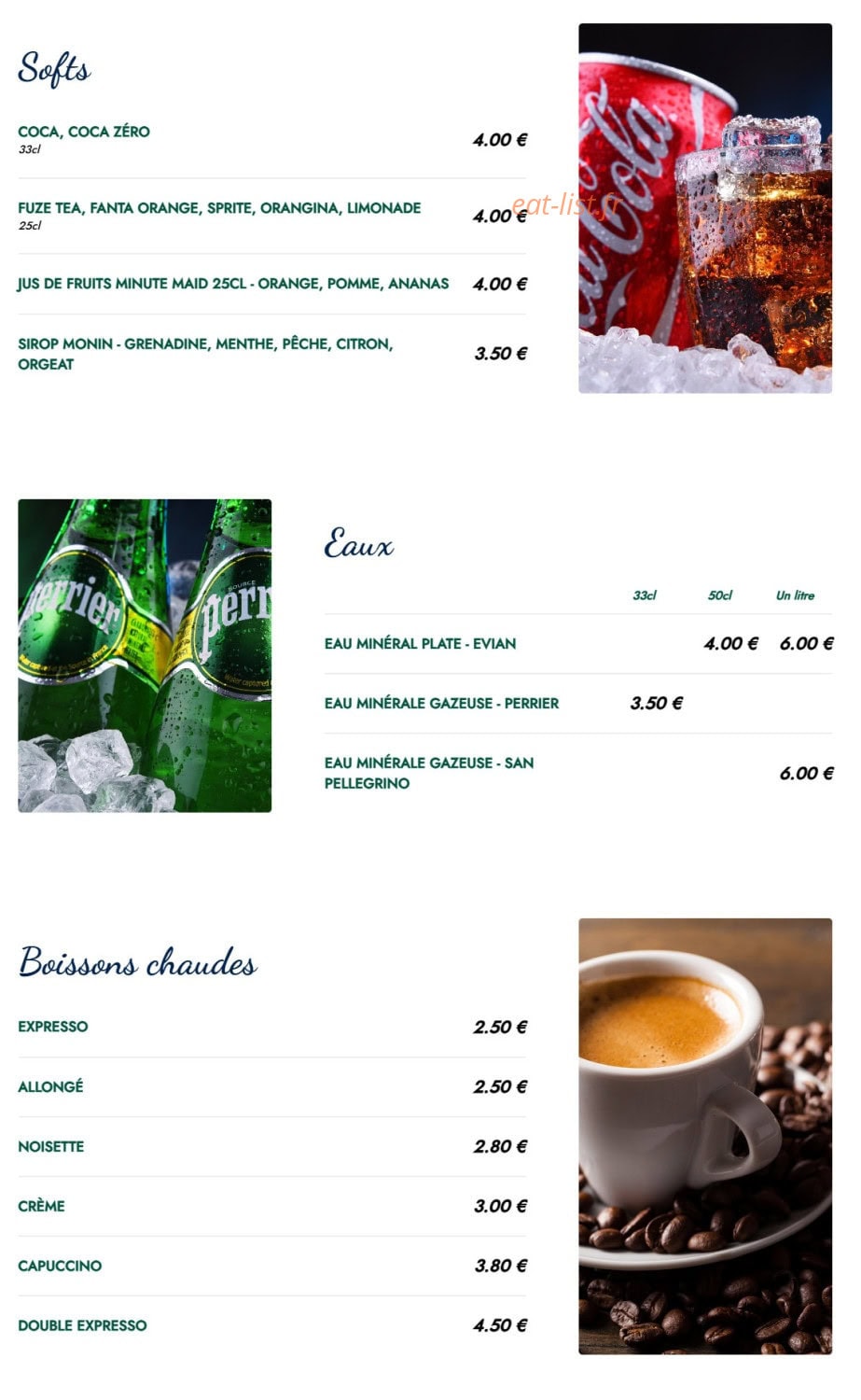 Chez Totoch — carte page 4