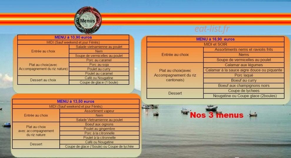 Dragon De Jade — carte page 1