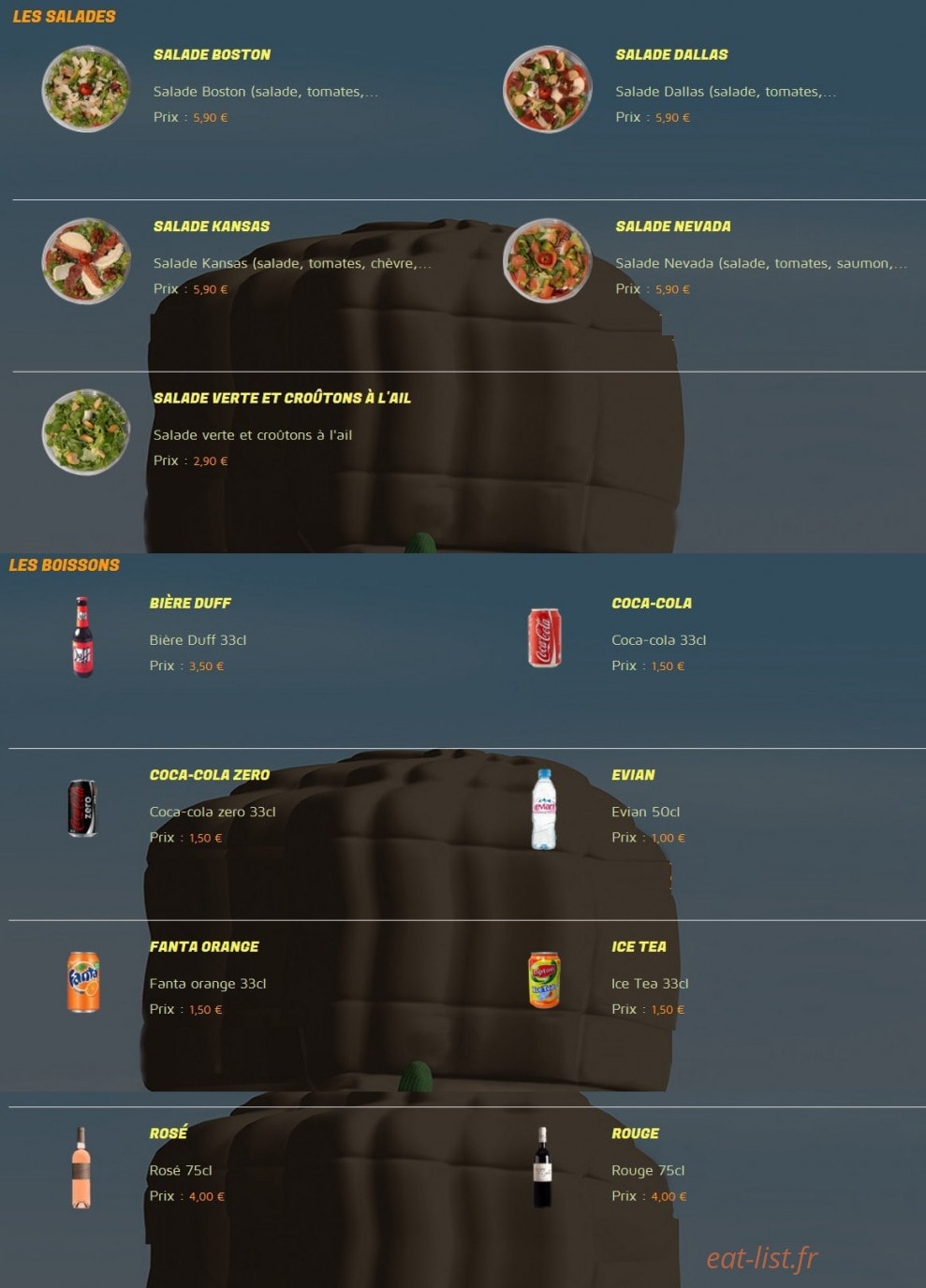 Farwest Pizza — carte page 5