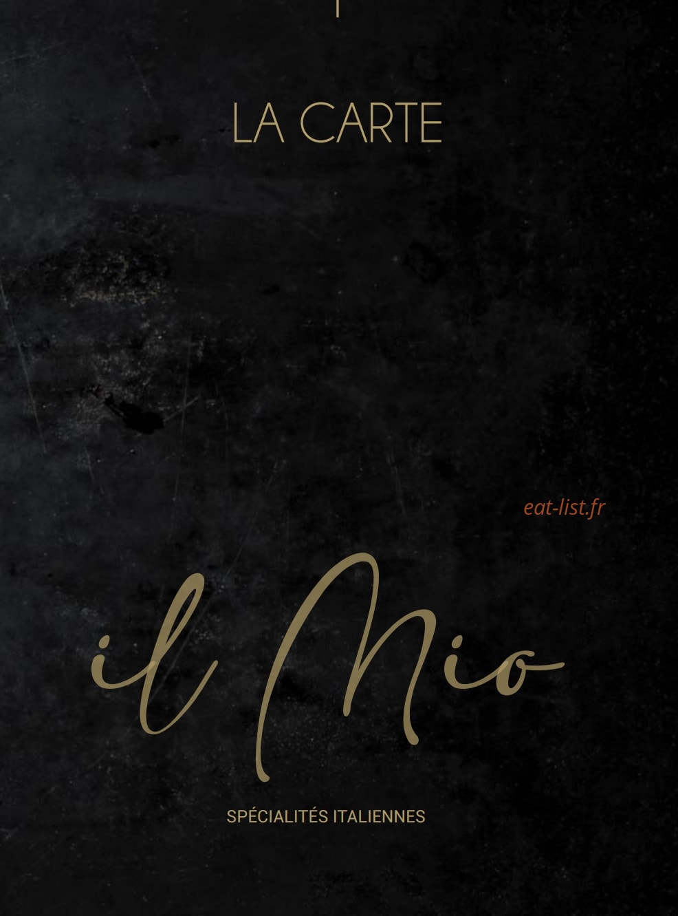 Il mio — carte page 1