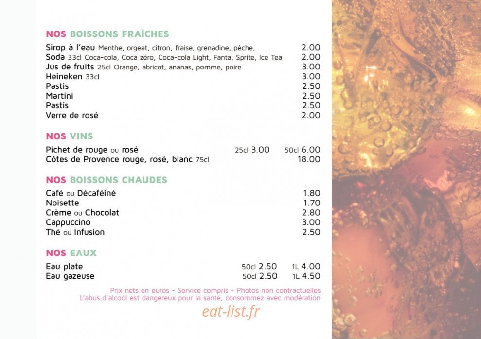 L'Atelier de Pauline — carte page 5