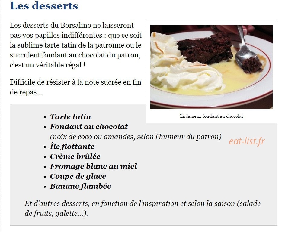 Le Borsalino — carte page 5