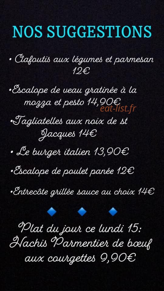 Le Chalet des Pommiers — carte page 3