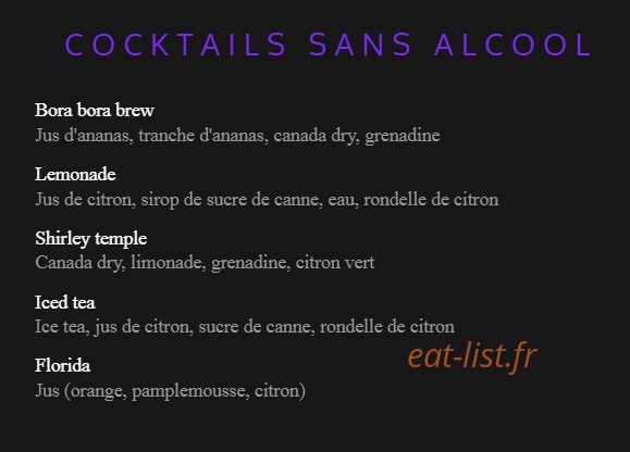 Le StaraoKé — carte page 3