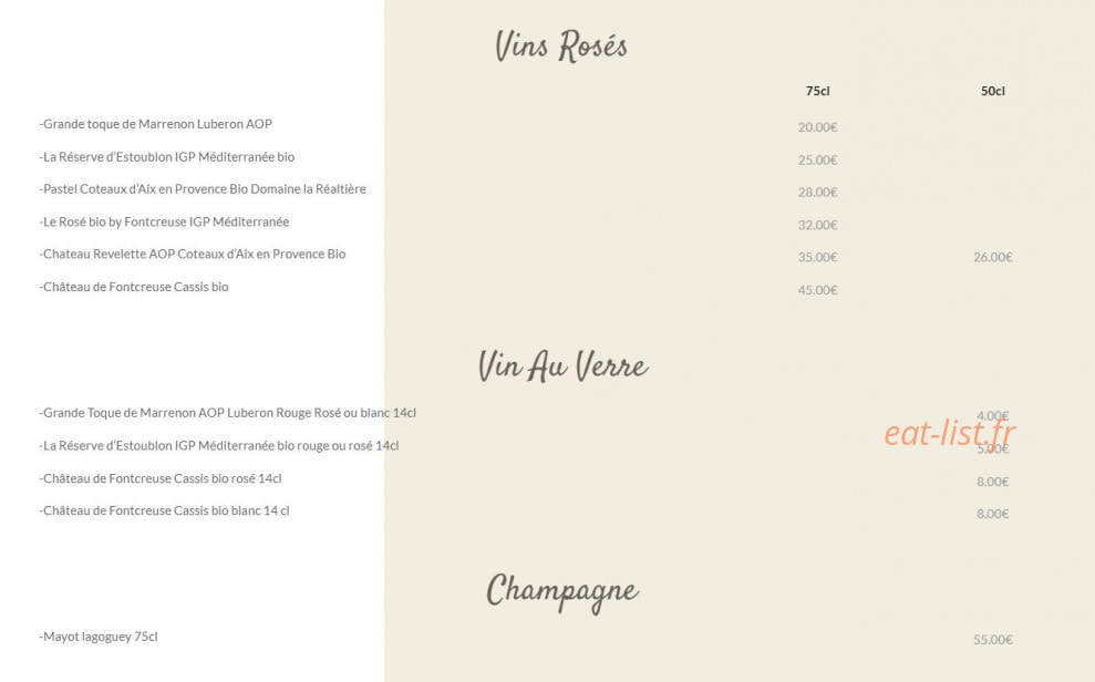 Villa Estello — carte page 4