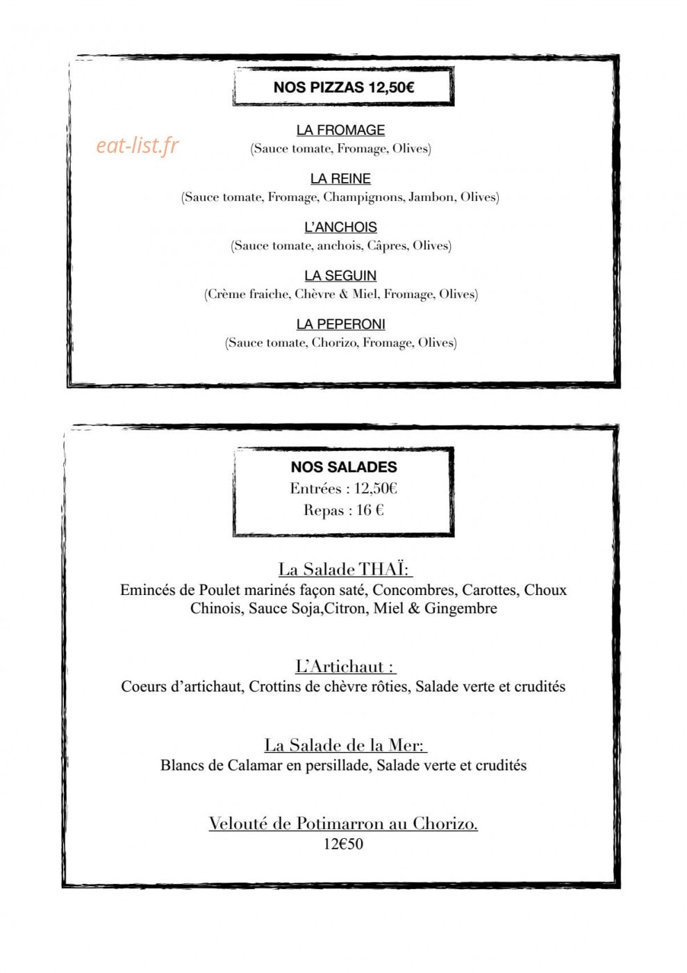 Le Mas des Armieux — carte page 1