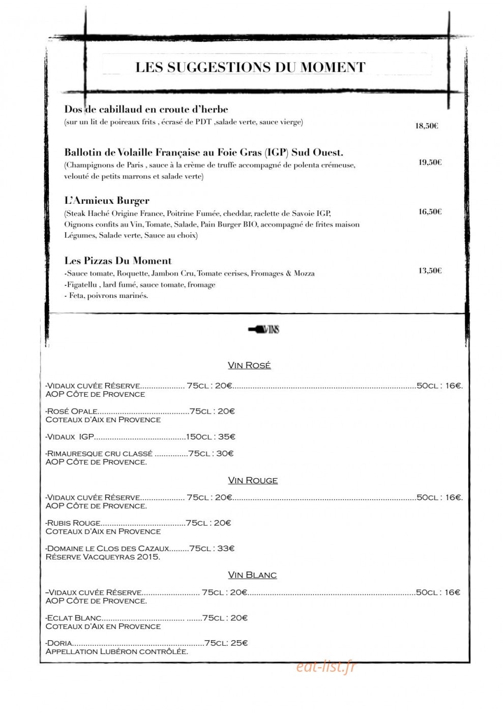 Le Mas des Armieux — carte page 4