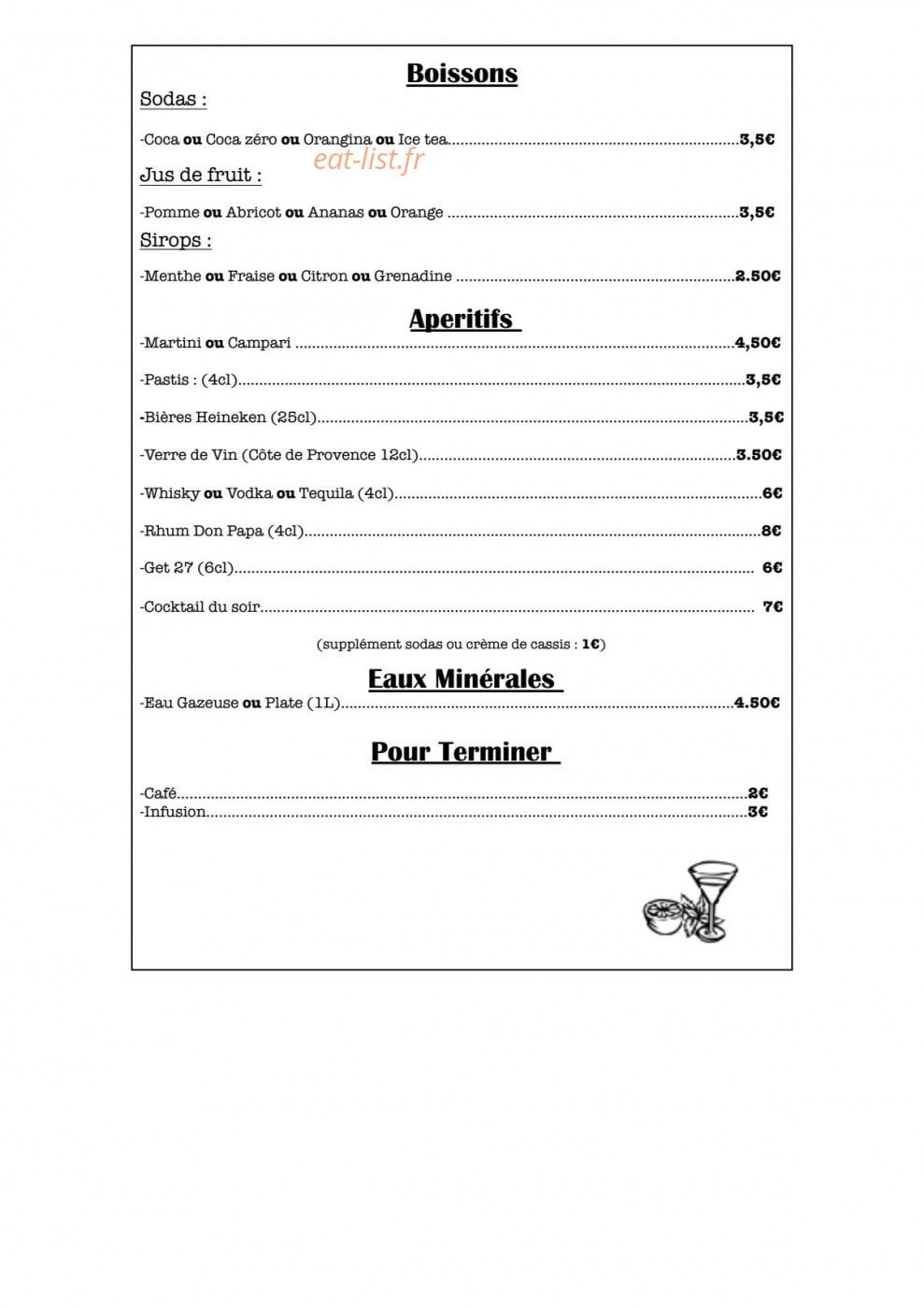 Le Mas des Armieux — carte page 5