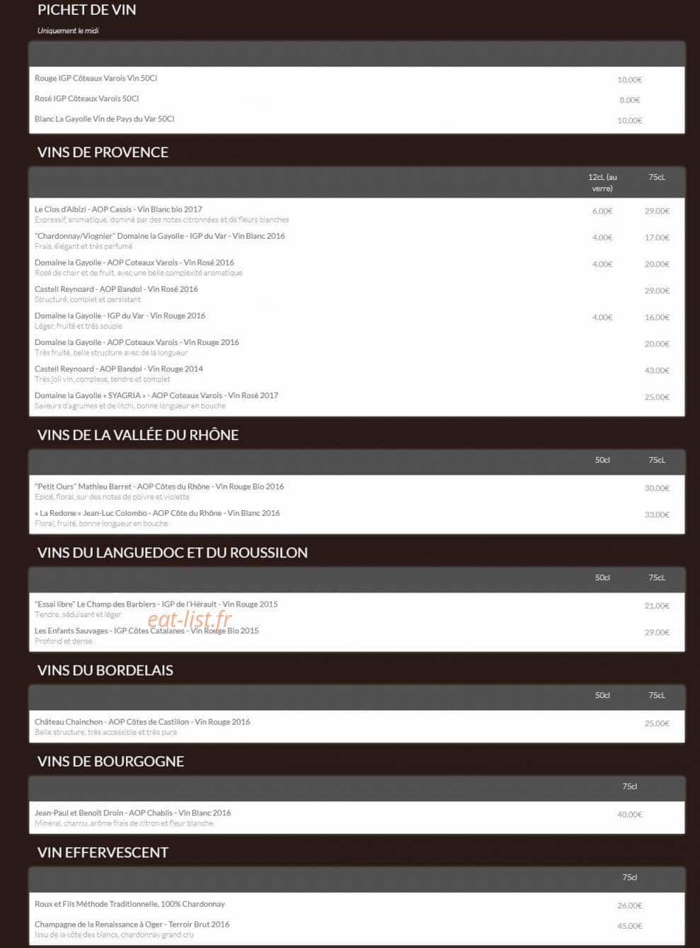 Le Clos — carte page 5