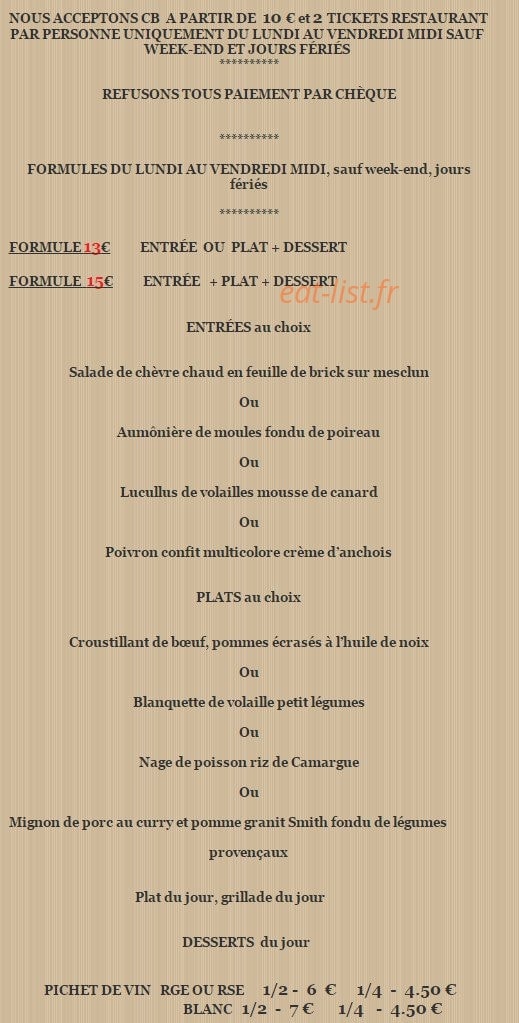 Le fer à cheval — carte page 1