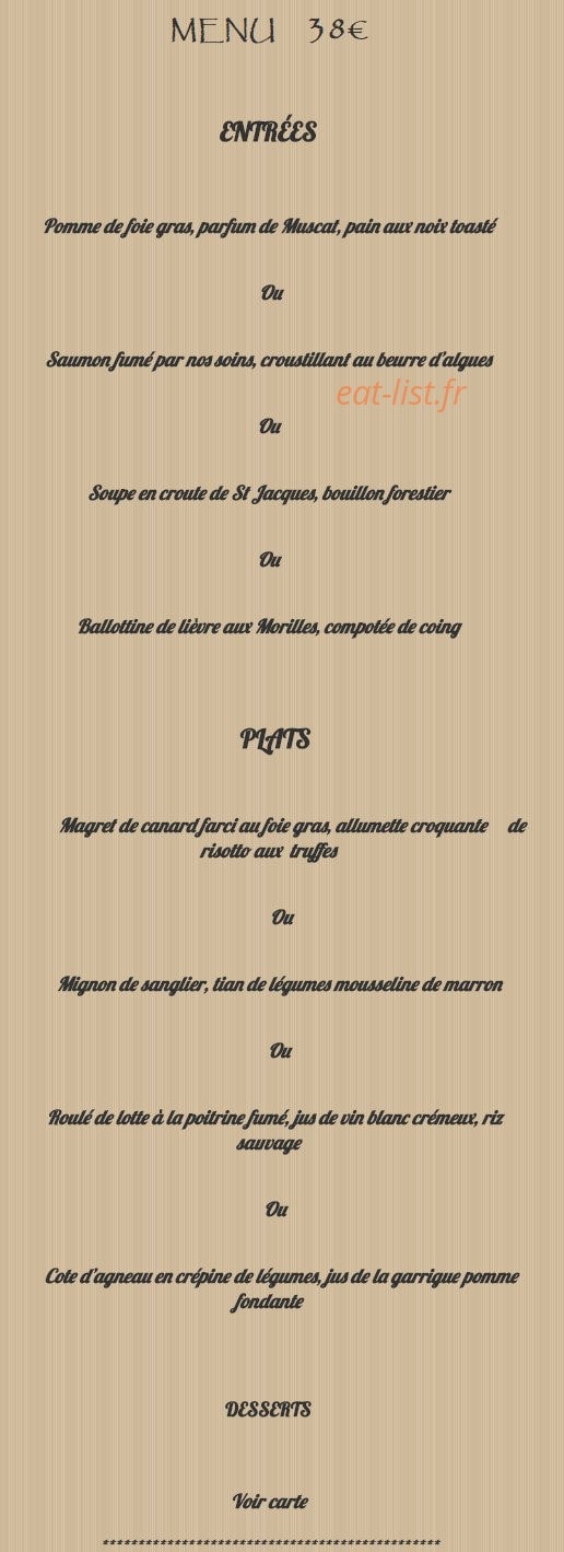 Le fer à cheval — carte page 4
