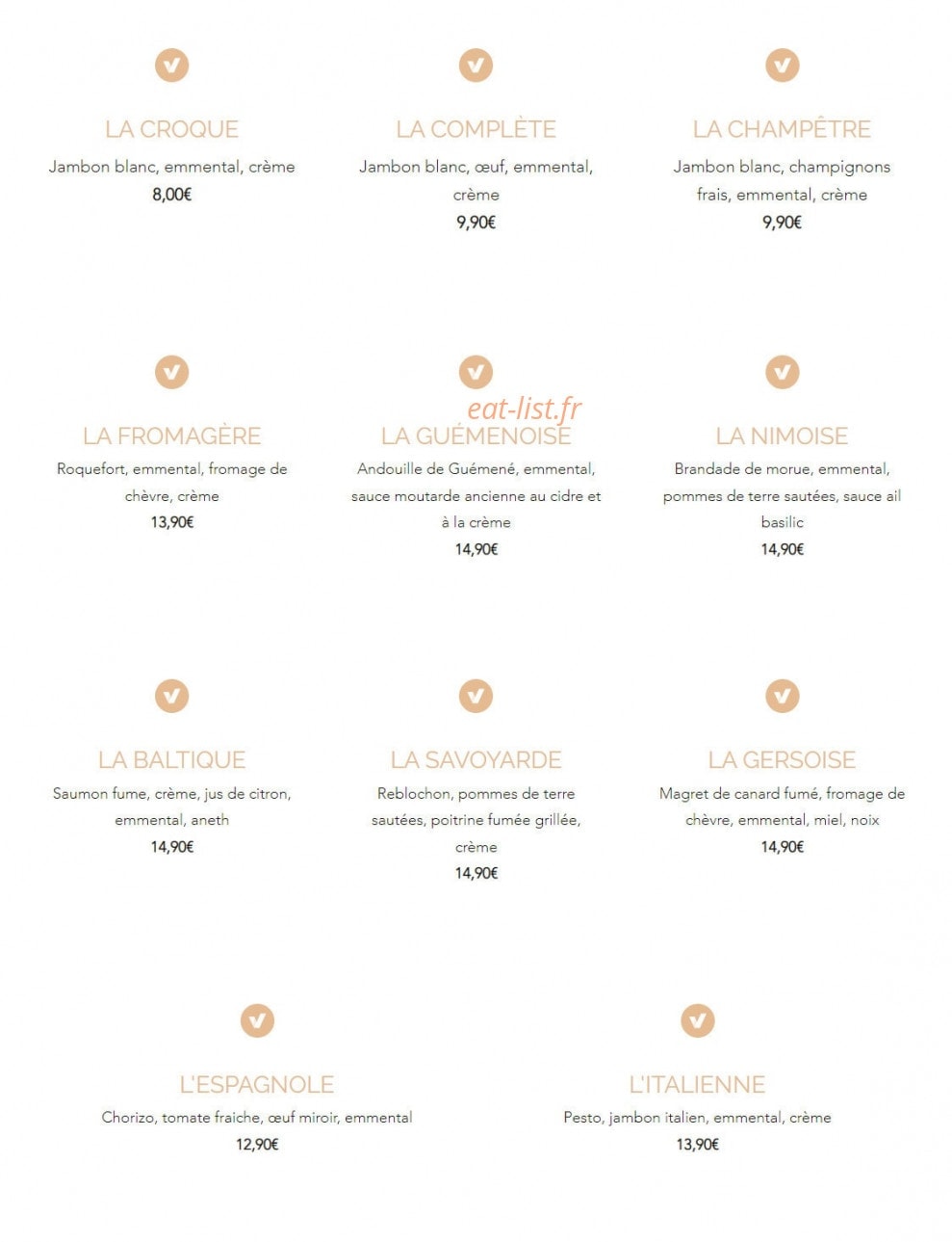 Clémentine — carte page 1