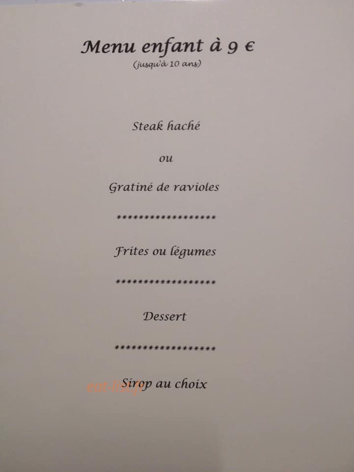 La Table Cabannaise — carte page 4