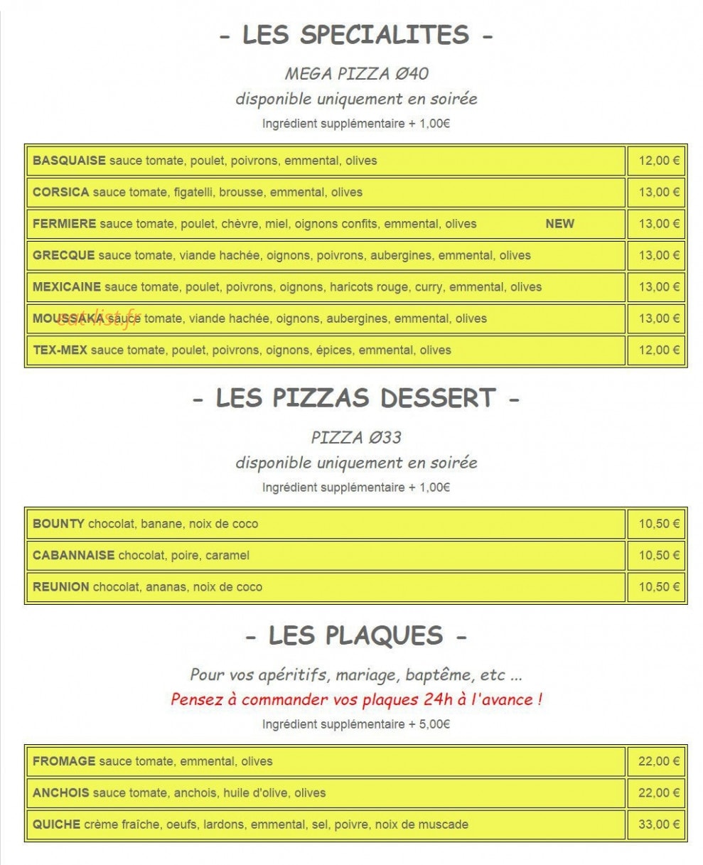 Le Milano — carte page 3