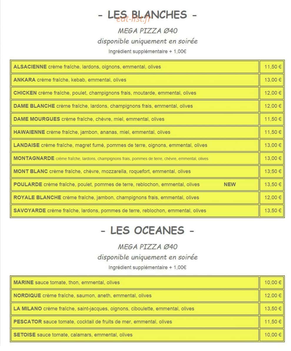 Le Milano — carte page 2