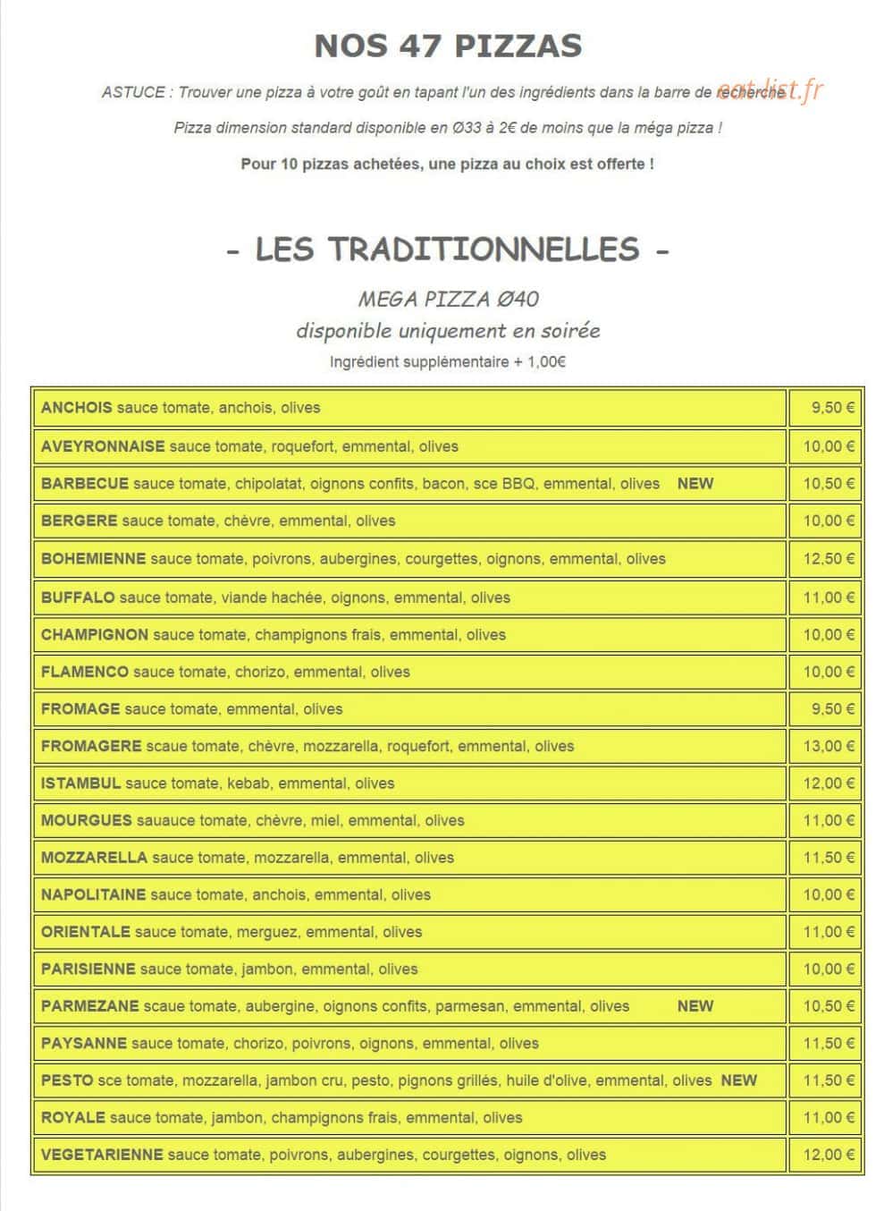 Le Milano — carte page 1