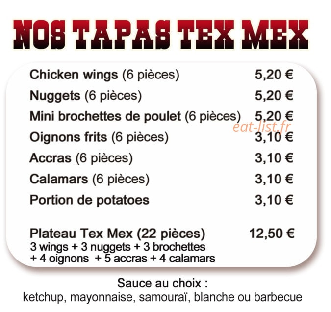 Mike's Pizza — carte page 3