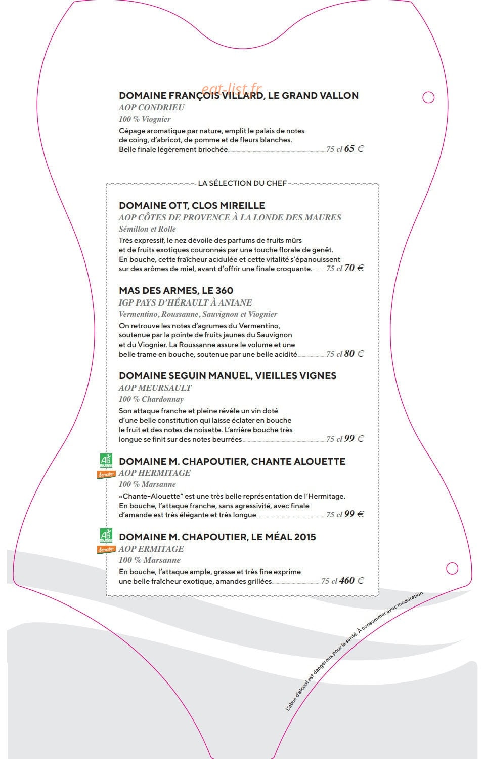 Farniente Plage — carte page 5
