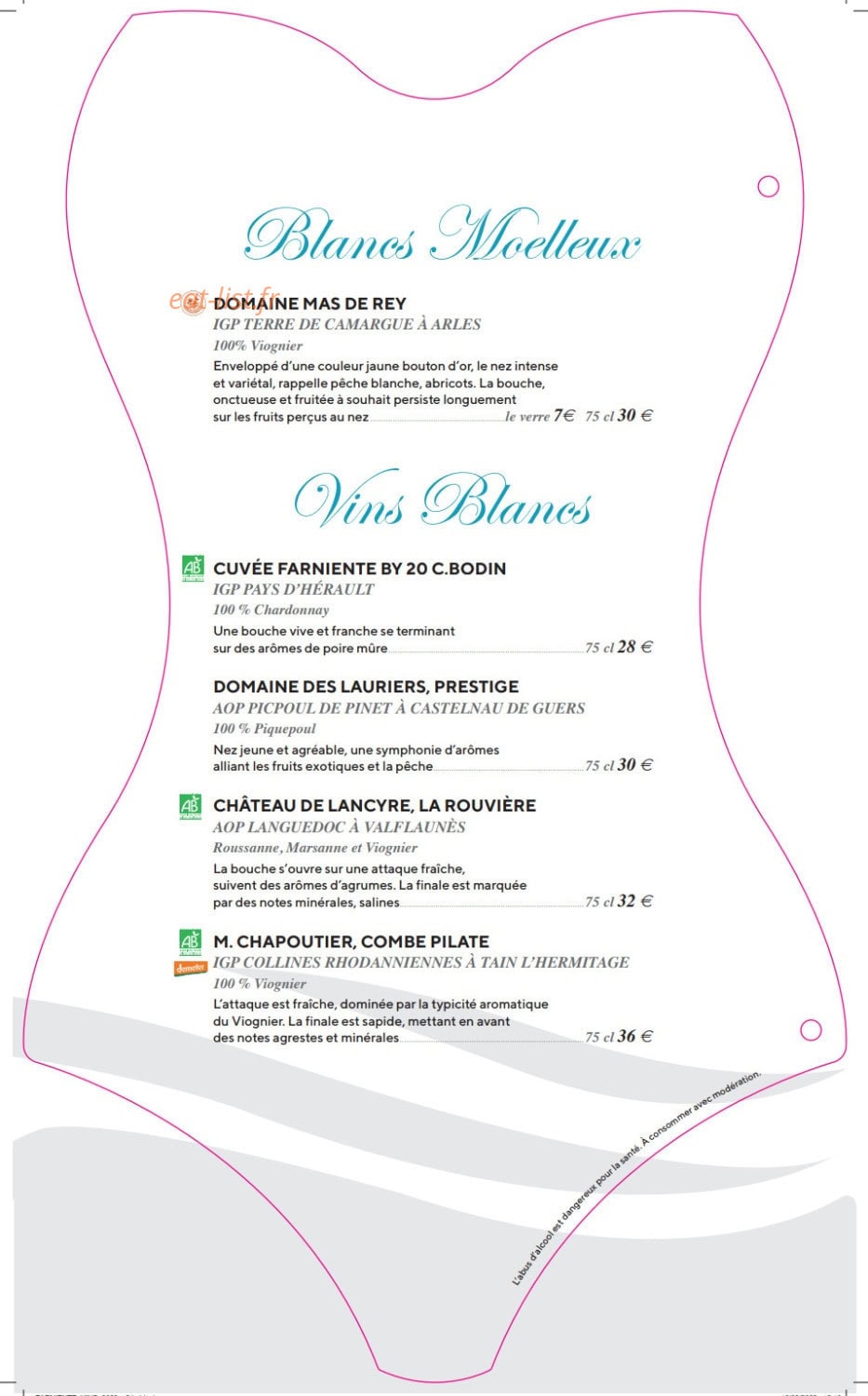 Farniente Plage — carte page 3