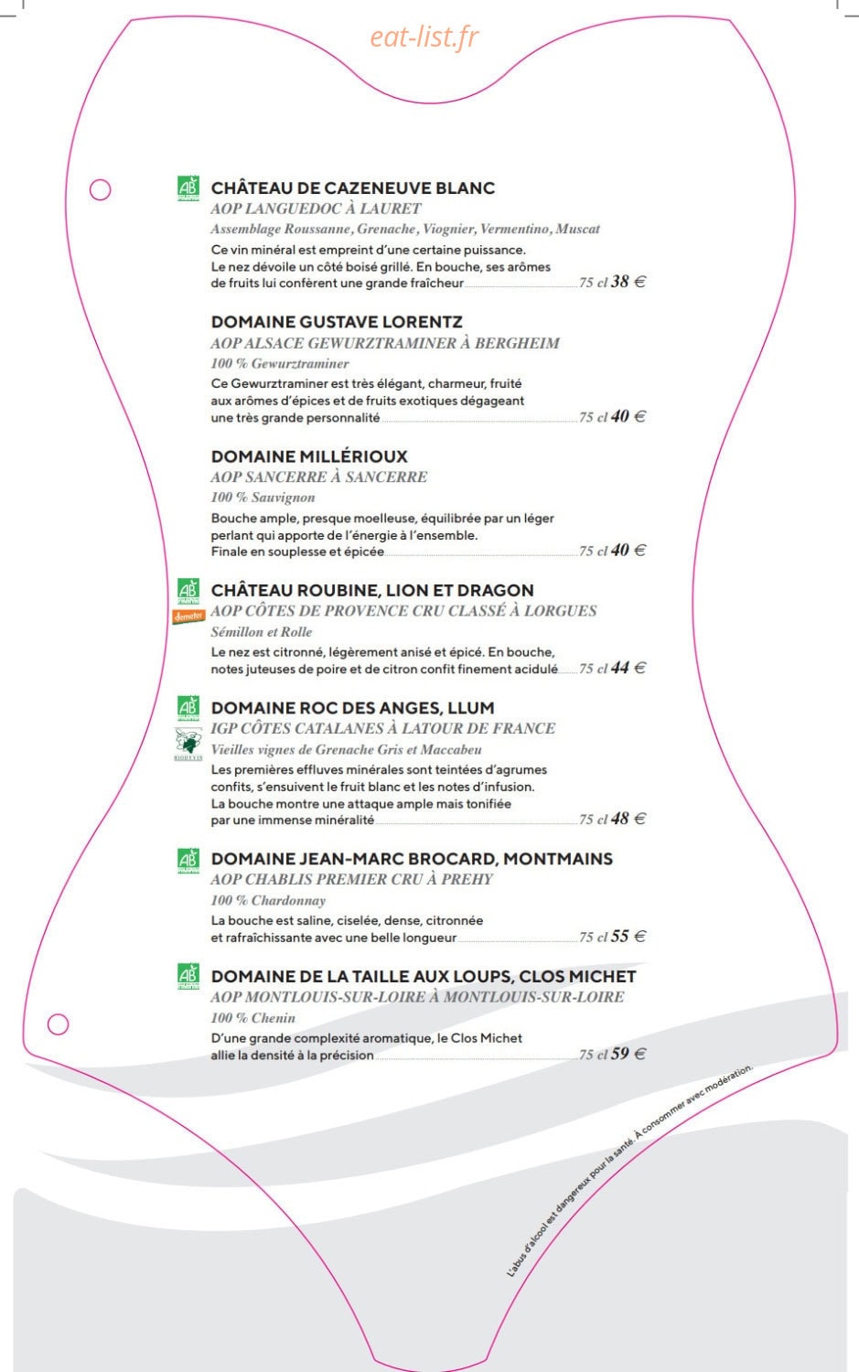 Farniente Plage — carte page 4
