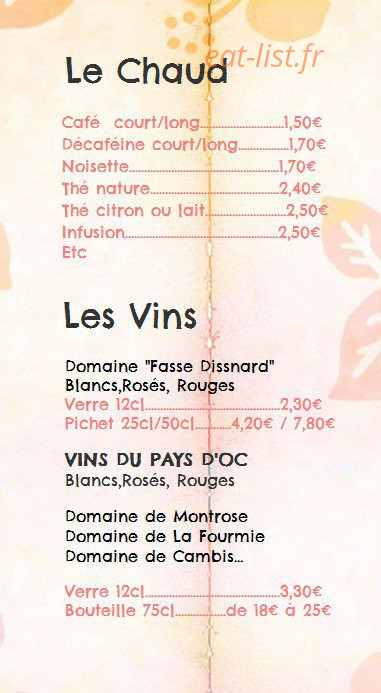 La Bodega Kalhua — carte page 9