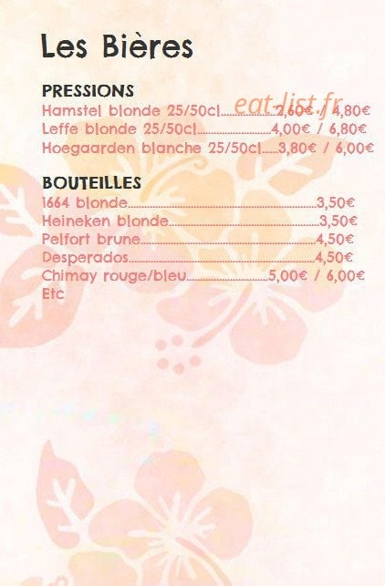 La Bodega Kalhua — carte page 10