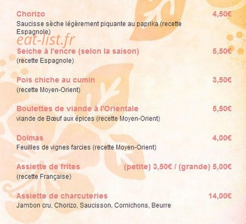 La Bodega Kalhua — carte page 2