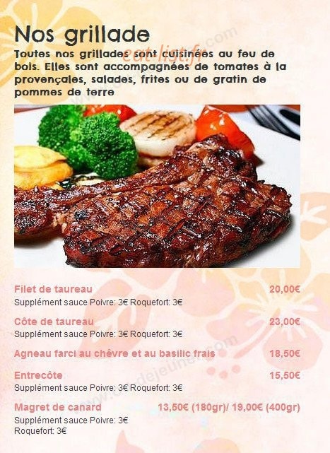 La Bodega Kalhua — carte page 6