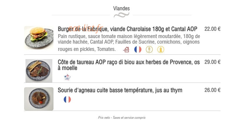 La fabrique des sens — carte page 4