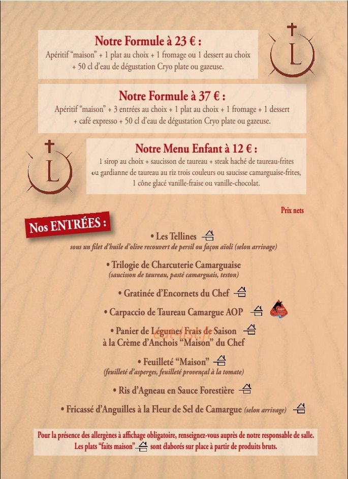 La Manade — carte page 9