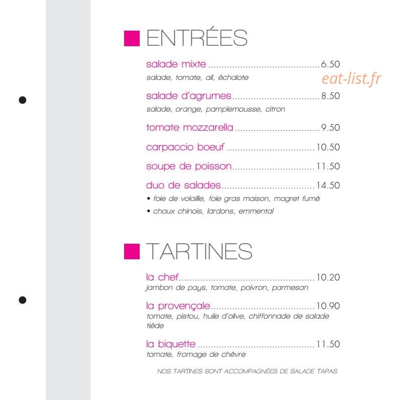La siesta — carte page 7