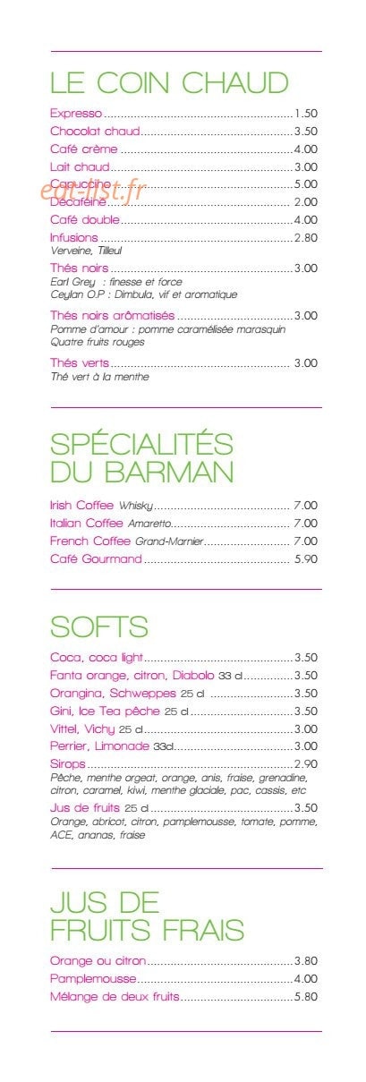 La siesta — carte page 2