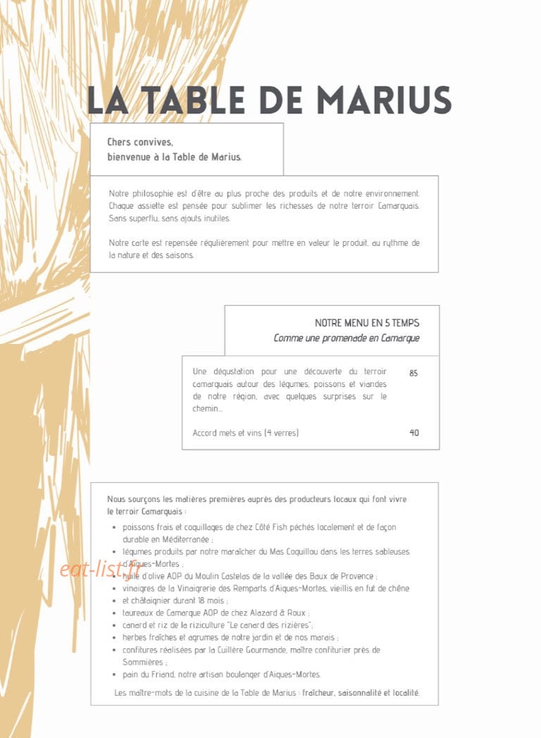 La Table de Marius — carte page 5