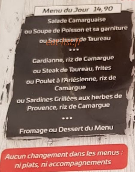 Le Chalut — carte page 2
