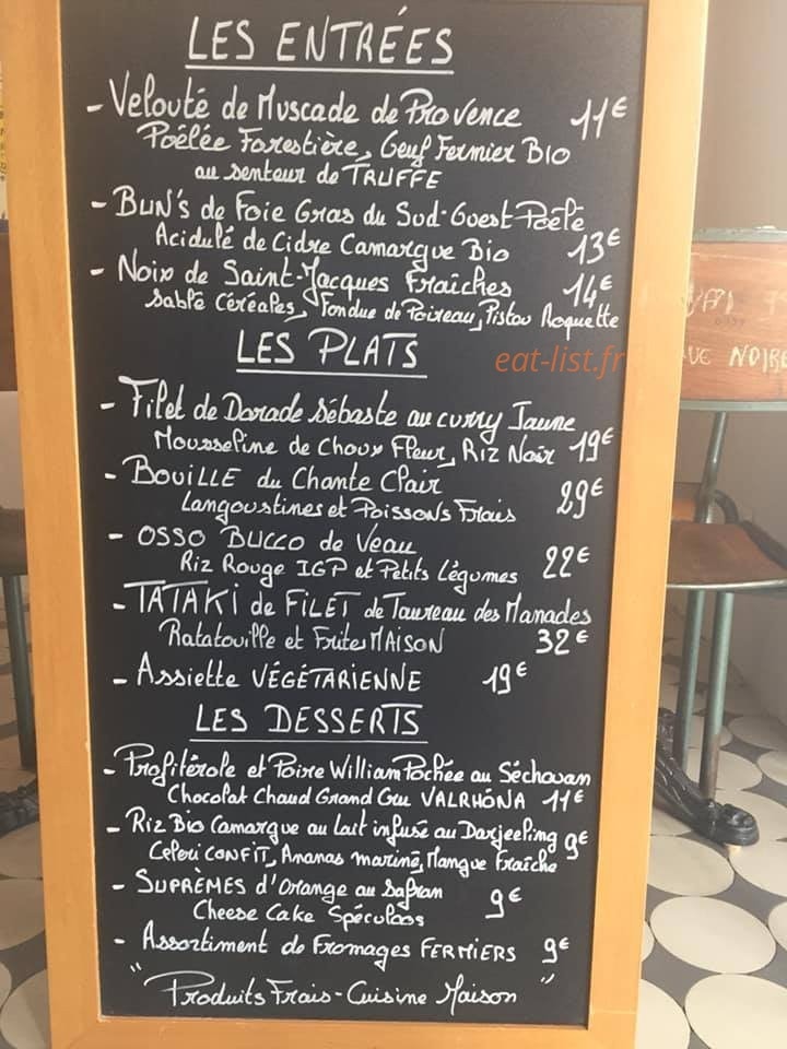 Le Chante Clair — carte page 1