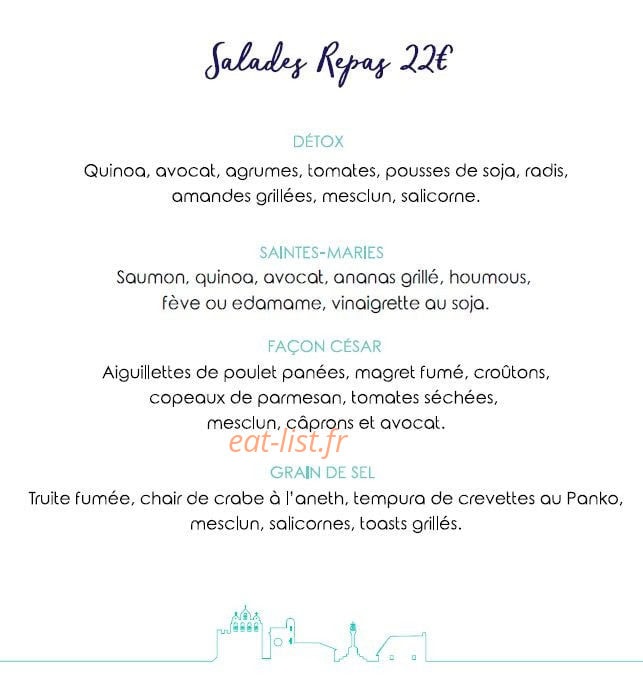 Le Grain de Sel — carte page 2