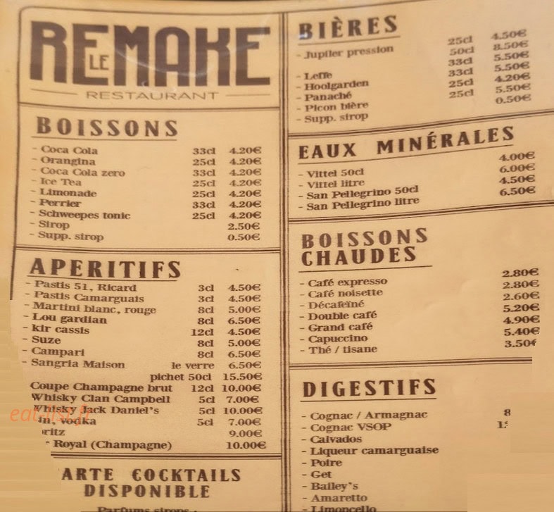 Le Remake — carte page 4