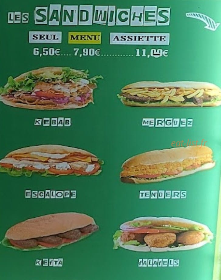 Mak Kebab — carte page 4