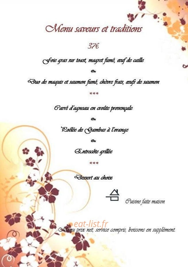 La Crémaillère — carte page 2