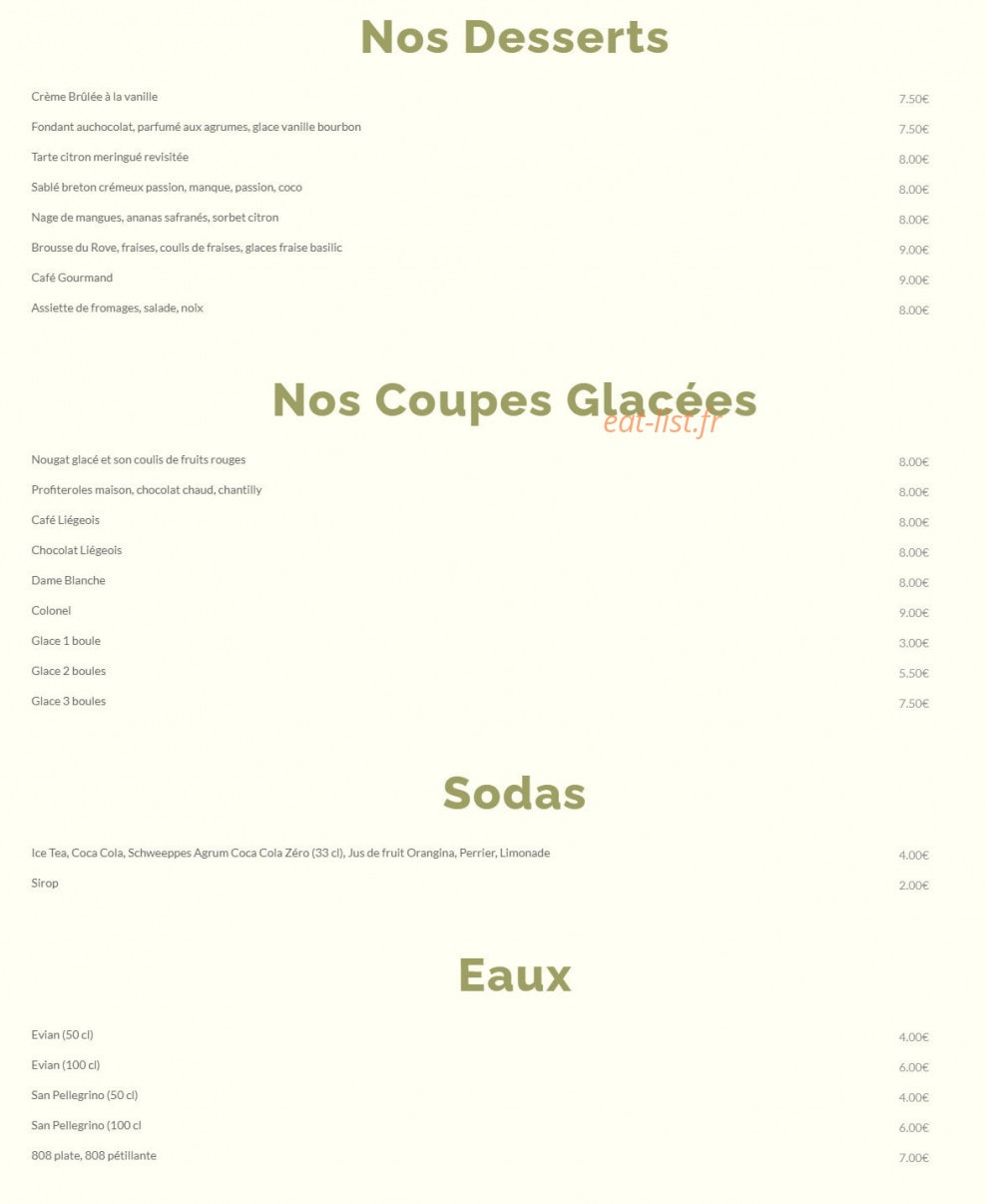Chez Les Longu — carte page 3