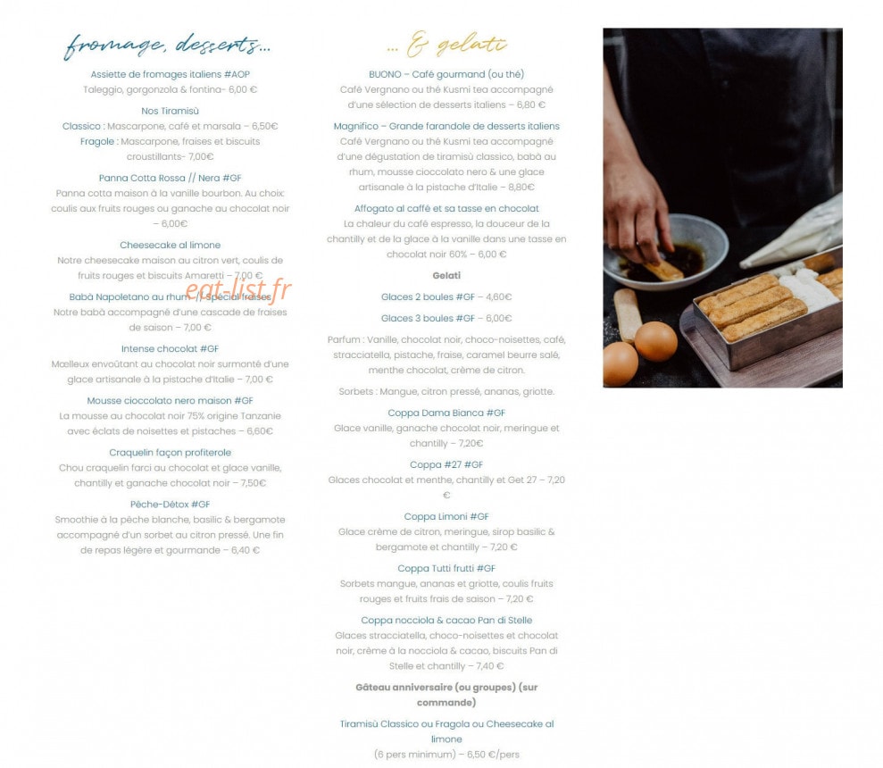 Il Ristorante — carte page 5