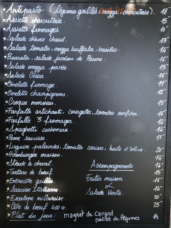 L'approche — carte page 1